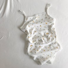 YEROOYENA 女童粉彩花朵內衣套組