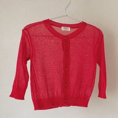 Dyang兒童款金屬光開襟衫