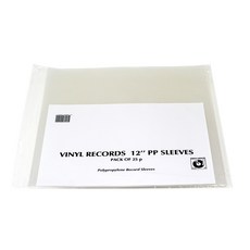 簡約模擬唱片外層套PP 30.48cm 25入, 單品