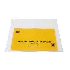 簡約模擬唱片外層套 PE 30.48cm 25入, 單品