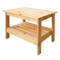 Baskin Plant 31原木魚缸2層置物架, 混色