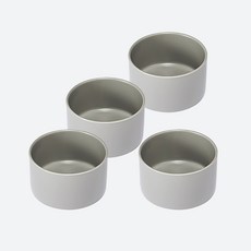 행남자기 결 원통 공기, 그레이, 4개
