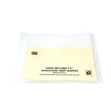 簡約黑膠唱片防靜電內袋 HDP材質 30.48cm 25入, 單品