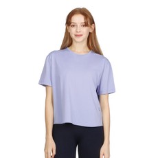 NOKJOK 女款素色瑜伽短袖罩衫