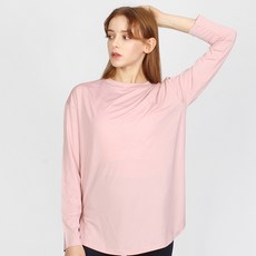 nokjok 女款瑜伽皮拉提斯Helen寬鬆版長袖T恤