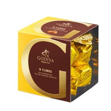 GODIVA 焦糖巧克力 G CUBES款 8入, 66克, 1個