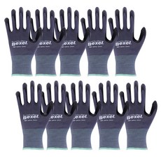 Bexel NBR 塗層手套雙手套組, 10套
