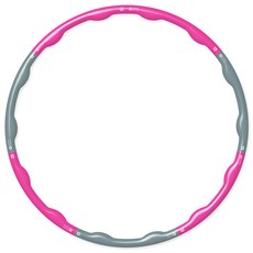 居家訓練穴位按摩呼拉圈 中級寬版+額外零件 隨機出貨, 1.7公斤, 混色