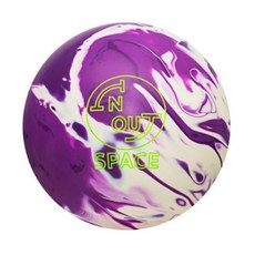 브런스윅 인아웃 스페이스 볼링공, Purple + White, 1개