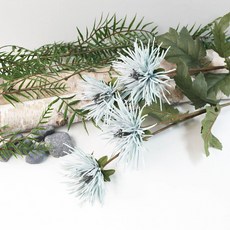 Garden in the City 人造花 2入, 藍色