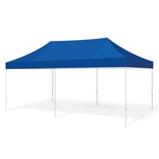 홍캐노피 스테인레스 접이식 행사용 캐노피천막 2 x 4 m, 파랑, 1개