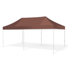 홍캐노피 행사용 알루미늄 캐노피 접이식 천막 2.5m x 5m, 브라운, 1개