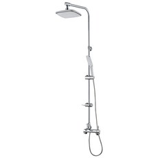 DOOJIN 方型薄款手持式蓮蓬頭, 1組, 銀色