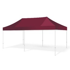 홍캐노피 스테인레스 캐노피천막 3 x 6 m, 와인, 1개