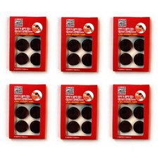 不粘圓形裝飾板 25 mm 6p, 單色, 6個