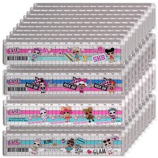 Feelbox LOL 驚喜方尺 15cm 4 件 x 10p 套組, 混色, 1套