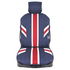 Caife 英國國旗 豪華休旅車 車用座套, 混合色, 1個