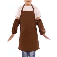 美術圍裙, 棕色