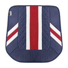Kaife 英國國旗 豪華轎車用單人坐墊, 混合色, 1個