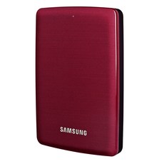 SAMSUNG 三星 外置硬盤 P3 HX-MK20P24, 2048GB, 酒紅色