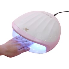 SML凝膠美甲燈 S5, 白色 粉色, 1個