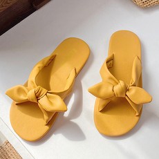 RABLE 素色扭結造型拖鞋