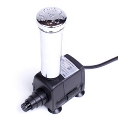 全藍色鍍鉻水泵室內噴泉加濕器雨傘噴泉套組小, 1套