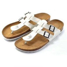 Market A 男女通用雙扣環軟木拖鞋