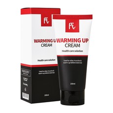 Foxvalley 帶有涼爽薰衣草香味的管型運動熱身身體霜, 100ml, 1入