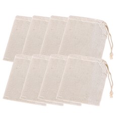 4BNK 麻布製束口袋, 8個