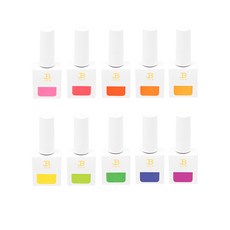 Gracia Jinbee 常春藤彩虹色凝膠 11 毫升 10 件裝, #01+#02+#03+#04+#05+#06+#07+#08+#09+#10, 1組, 110ml