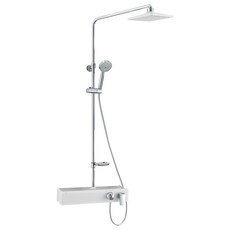 두진 아이언 선반형 해바라기 샤워기 DB9090, 1개, 화이트