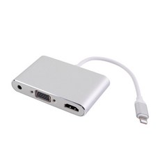 Coms iPhone 6/7/8 光束投影儀 8 針鏡像轉換器性別 IE301, 單色, 1個