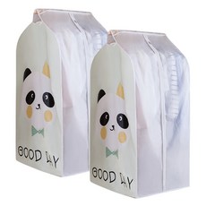 마켓피오 북유럽 옷먼지 방지 부직포 옷커버 펜더 S, 1개입, 2개