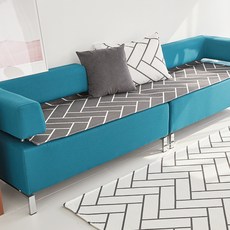 initium 泡泡紗人字紋沙發墊