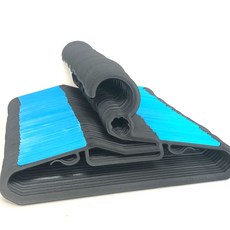 Living & Gene Clover 防滑孩童通用型衣架, 藍色, 50個