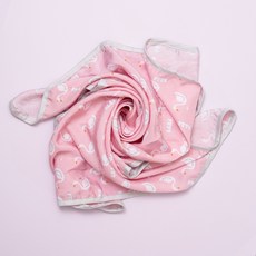 ahtty blanc 兒童人造絲涼感被, Pink Swan, 1條