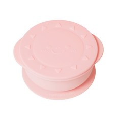 MOTHER'S CORN 孩童吸盤式太陽造型碗, 粉色, 1入