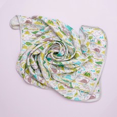 ahtty blanc 兒童人造絲涼感被, 恐龍大地, 1條