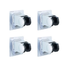 aryko 黏貼式不鏽鋼蓮蓬頭支架, 4個