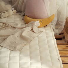 DECOVIEW 柔軟60支棉涼感墊, 米色