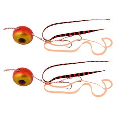 Royal Fish Snappy Tai Raba路亞 2入, 橘色, 120g