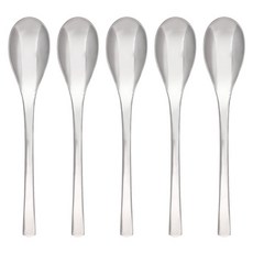 NICOTT 不鏽鋼甜點勺, 單色, 5個