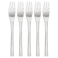 NICOTT 不鏽鋼蛋糕叉, 混色, 5個