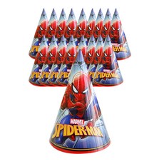 WOW PARTY KOREA 復仇者聯盟尖頂派對帽, 蜘蛛人 原版, 18個