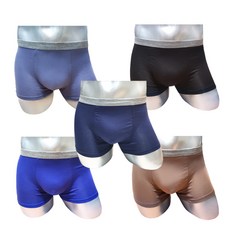 INTARSIA 男士素色四角內褲 3110 5件組