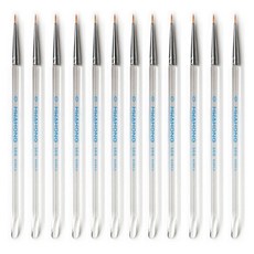 HWAHONG 華虹 細筆刷 368R, 0號, 12個