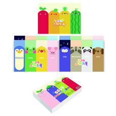 YOUNG ART 可撕式韓亞凜素描本 40張 5本 隨機出貨 + 圖畫紙 125張 套組, 8開