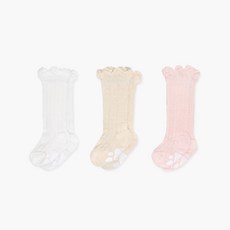 HI BABY CLUB 孩童夏季及膝襪 3件組