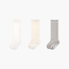HI BABY CLUB 滾邊及膝長襪 3入